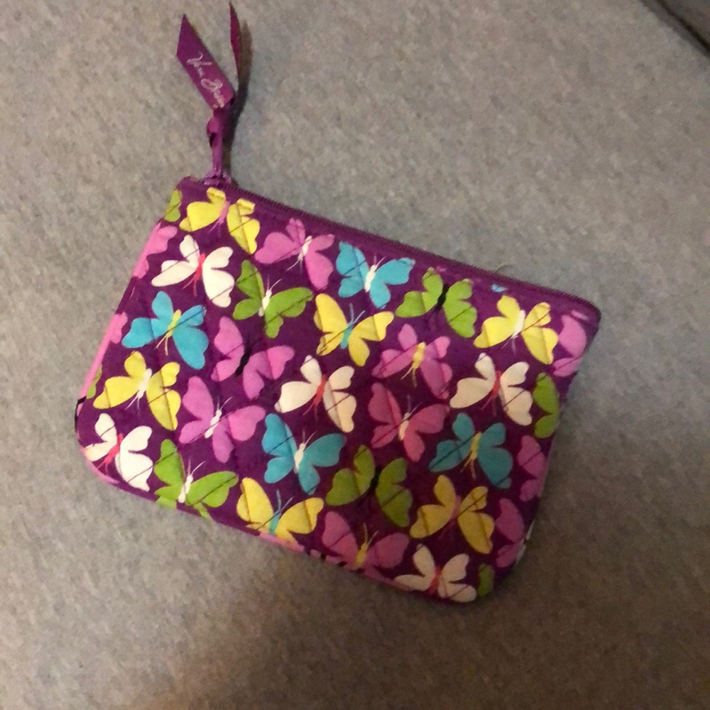small vera bradley cosmetic bag